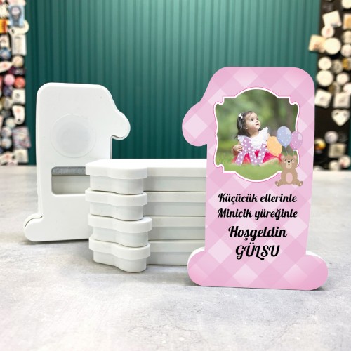 1 Yaş Magnet - Yaren Davetiye