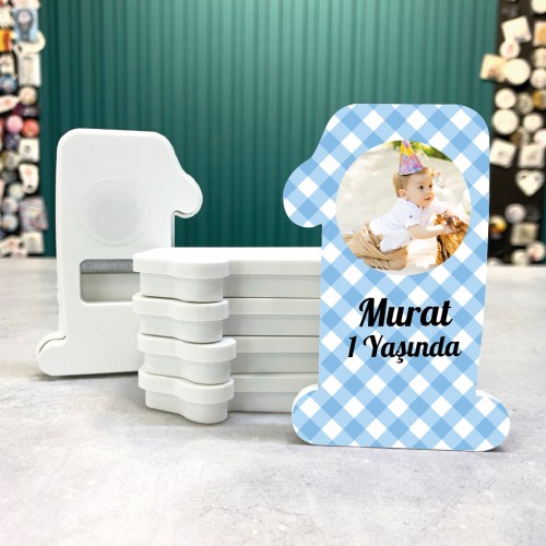 1 Yaş Magnet - Yaren Davetiye
