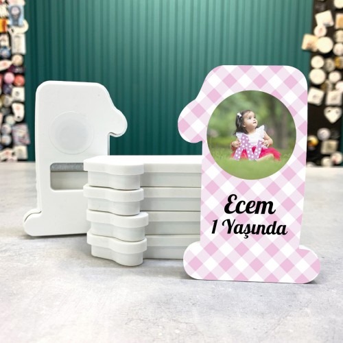 1 Yaş Magnet - Yaren Davetiye