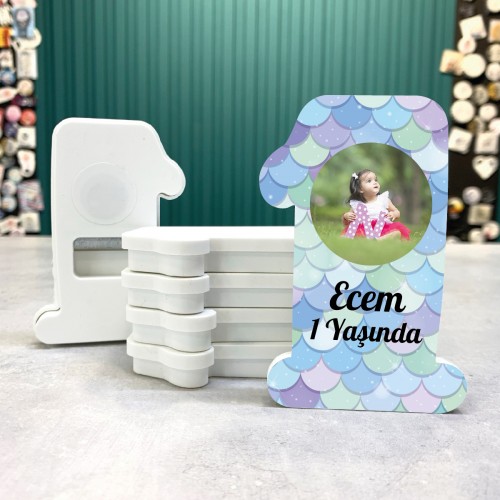 1 Yaş Magnet - Yaren Davetiye