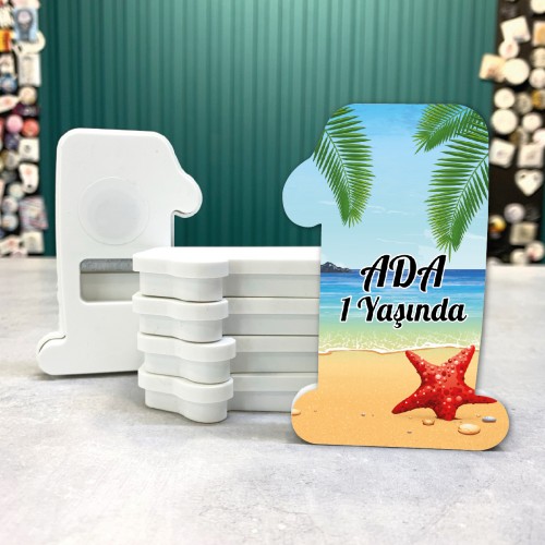 1 Yaş Magnet - Yaren Davetiye