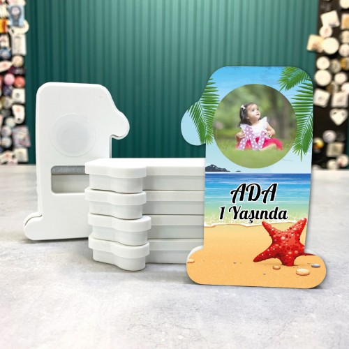 1 Yaş Magnet - Yaren Davetiye