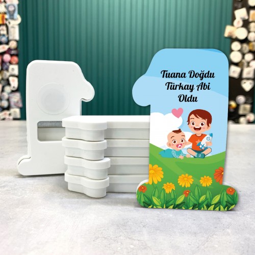 1 Yaş Magnet - Yaren Davetiye