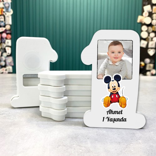 1 Yaş Magnet - Yaren Davetiye
