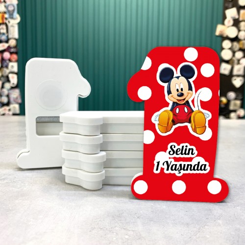 1 Yaş Magnet - Yaren Davetiye