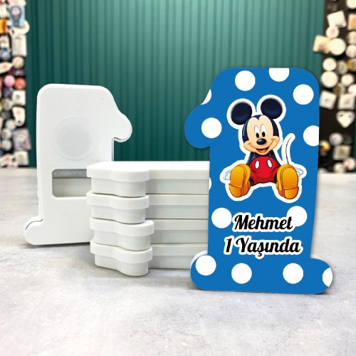 1 Yaş Magnet - Yaren Davetiye