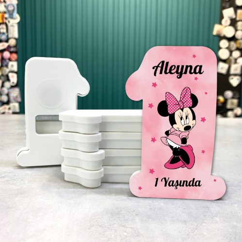 1 Yaş Magnet - Yaren Davetiye