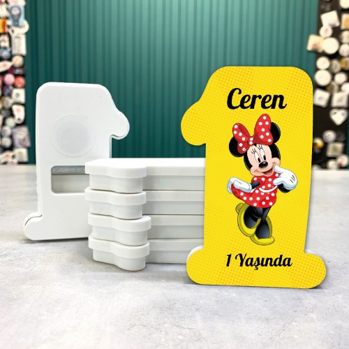 1 Yaş Magnet - Yaren Davetiye