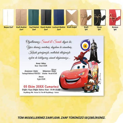 Mert Sünnet Davetiye 0300