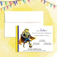 Kanarya Tasarım Sünnet Davetiyesi