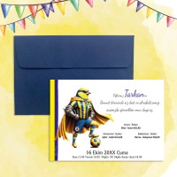 Kanarya Tasarım Sünnet Davetiyesi