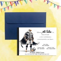 Kara Kartal Tasarım Sünnet Davetiyesi