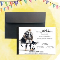 Kara Kartal Tasarım Sünnet Davetiyesi