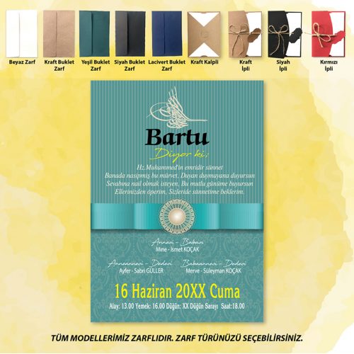 Mert Sünnet Davetiye 0741 Mert Sünnet Davetiye 0741 - Otuz9 Reklam