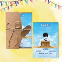 Mert Sünnet Davetiye 0801 - Atatürk Tasarımlı Davetiye Modelleri Mert Sünnet Davetiye 0801 - Atatürk Tasarımlı Davetiye Modelleri