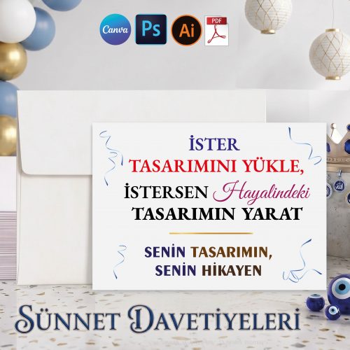 Davetiye Tasarımı - Yaren Davetiye