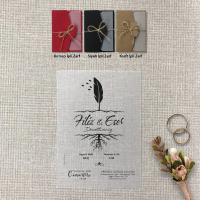 Şeffaf Davetiye 9017