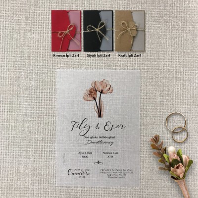 Şeffaf Davetiye 9019