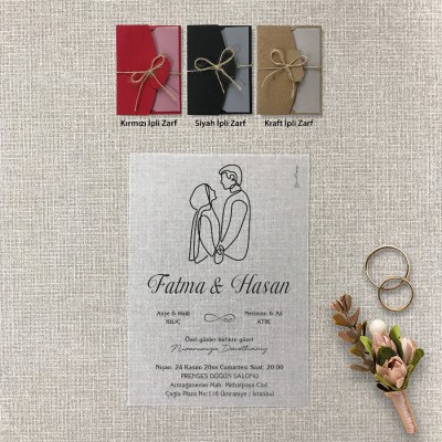 Şeffaf Davetiye 9025