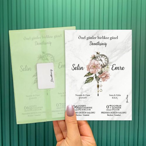 Şeffaf Zarflı Davetiye 0798 Şeffaf Zarflı Davetiye 0798 - Otuz9 Reklam