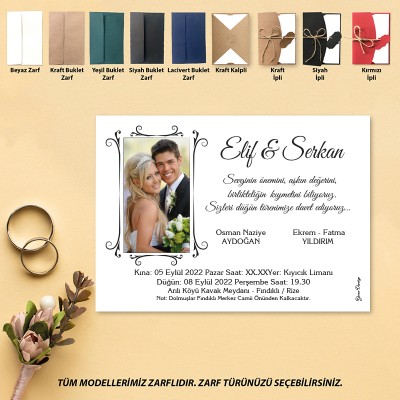 Otuz9 Davetiye 0206 - Fotoğraflı Davetiye Modelleri