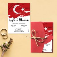 Otuz9 Davetiye 0796 - Türk Bayrağı Tasarımı Davetiye Otuz9 Davetiye 0796 - Türk Bayrağı Tasarımı Davetiye