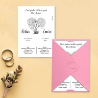 Otuz9 Davetiye 0797 - Aşk Ağacı Tasarım Davetiye