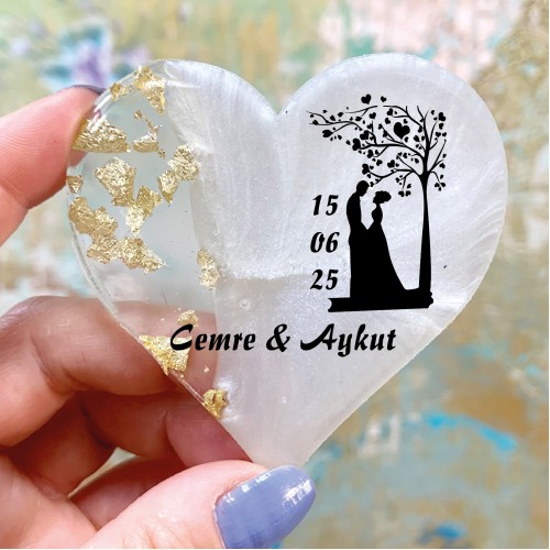 Kalp Magnet - Yaren Davetiye