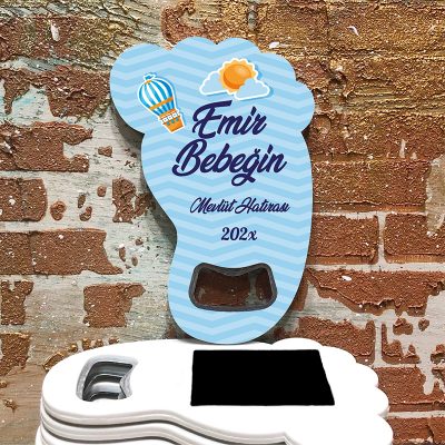 Ayak Açacaklı Magnet 4009 - Erkek Bebek Teması