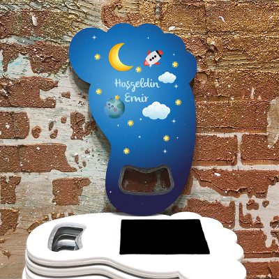 Ayak Açacaklı Magnet 4010 - Uzay Teması