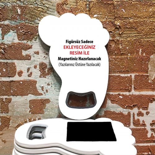 Ayak Açacaklı Magnet 4026 - Resimli Magnet - Yaren Davetiye
