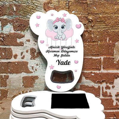Ayak Açacaklı Magnet 4032 - Sevimli Fil Tasarım