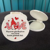 14 Şubat Sevgililer Günü Hediyelik Cep Aynası