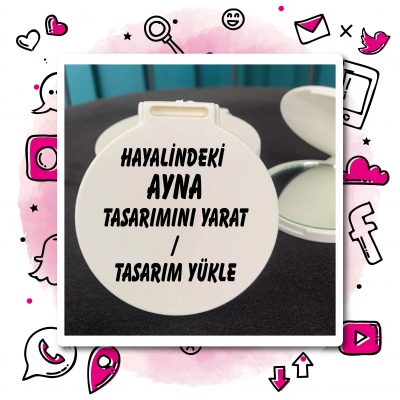 Hediyelik Cep Aynası