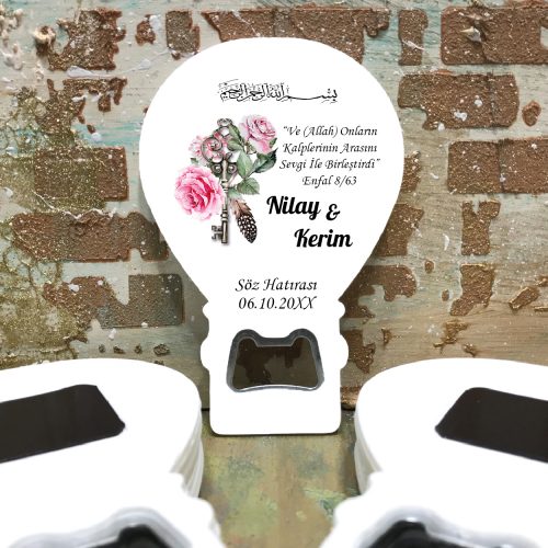 Balon Açacaklı Magnet 0106 - Söz Hatırası Hediyelik - Otuz9 Reklam