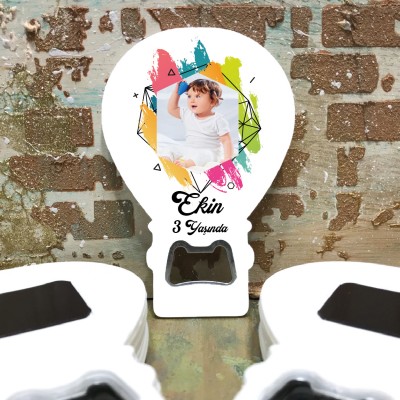 Balon Açacaklı Magnet 131 - Resimli Magnet