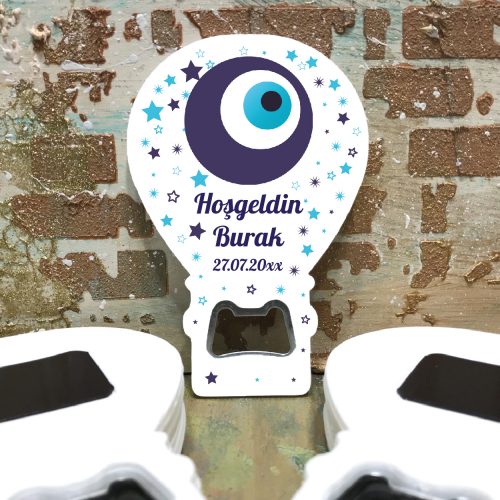 Balon Açacaklı Magnet 138 - Nazar Boncuklu Yenidoğan Hediyelik Magnet Balon Açacaklı Magnet 138 - Nazar Boncuklu Yenidoğan Hediyelik Magnet - Otuz9 Reklam