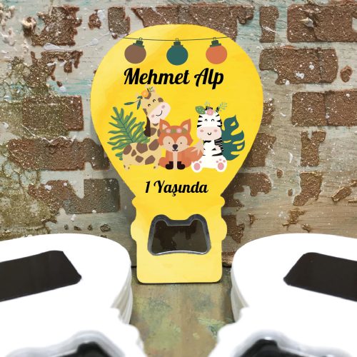 Balon Açacaklı Magnet 139 - Safari Tasarım - Otuz9 Reklam