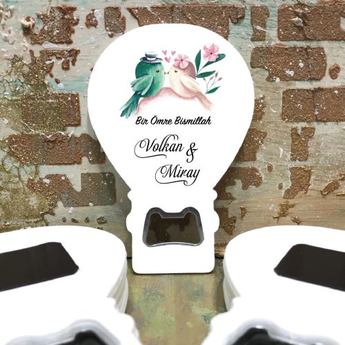 Balon Açacaklı Magnet 0159 - Kuş Tasarımı Nişan, Söz Hatırası Hediyesi Balon Açacaklı Magnet 0159 - Kuş Tasarımı Nişan, Söz Hatırası Hediyesi - Otuz9 Reklam
