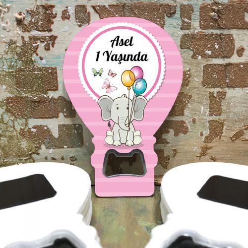 Balon Açacaklı Magnet 163 - Fil Tasarım Balon Açacaklı Magnet 163 - Fil Tasarım - Otuz9 Reklam