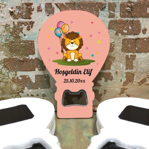Balon Açacaklı Magnet 173 - Aslan Tasarım Balon Açacaklı Magnet 173 - Aslan Tasarım - Otuz9 Reklam