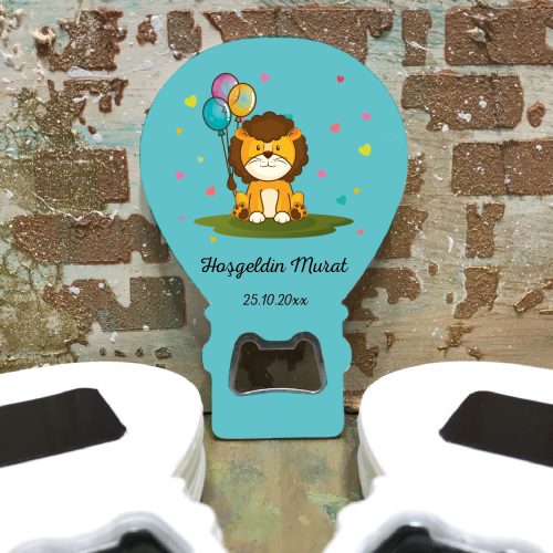 Balon Açacaklı Magnet 174 - Aslan Tasarım Balon Açacaklı Magnet 174 - Aslan Tasarım - Otuz9 Reklam