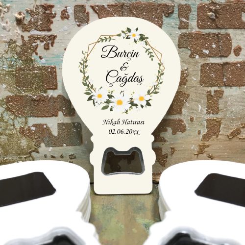 Balon Açacaklı Magnet 0185 - Papatya Tasarımı Nikah Hatırası Hediyesi Balon Açacaklı Magnet 0185 - Papatya Tasarımı Nikah Hatırası Hediyesi - Otuz9 Reklam