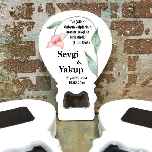 Balon Açacaklı Magnet 0194 - Ayetli Nişan Hatırası Hediyelik Balon Açacaklı Magnet 0194 - Ayetli Nişan Hatırası Hediyelik - Otuz9 Reklam