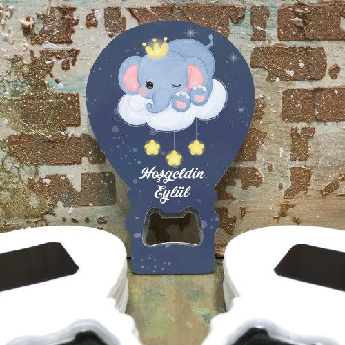 Balon Açacaklı Magnet 199 - Sevimli Tasarım - Yaren Davetiye
