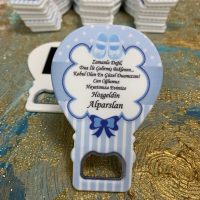 Balon Açacaklı Magnet 200 - Mavi Fiyonklu Yenidoğan Magnet Balon Açacaklı Magnet 200 - Mavi Fiyonklu Yenidoğan Magnet