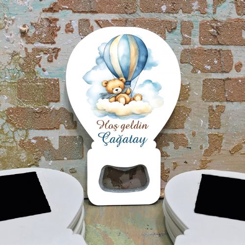 Balon Açacaklı Magnet 2007 - Sevimli Ayıcık Balon Açacaklı Magnet 2007 - Sevimli Ayıcık - Otuz9 Reklam