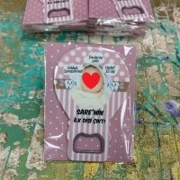 Balon Açacaklı Magnet 214 - Fotoğraflı Diş Buğdayı Hediyelik Magnet