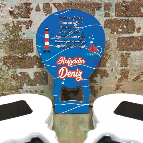Balon Açacaklı Magnet 219 - Denizci Hediyelik Magnet Balon Açacaklı Magnet 219 - Denizci Hediyelik Magnet - Otuz9 Reklam