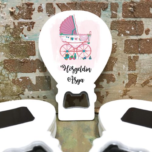 Balon Açacaklı Magnet 256 - Kız Bebek Arabası Tasarım Balon Açacaklı Magnet 256 - Kız Bebek Arabası Tasarım - Otuz9 Reklam